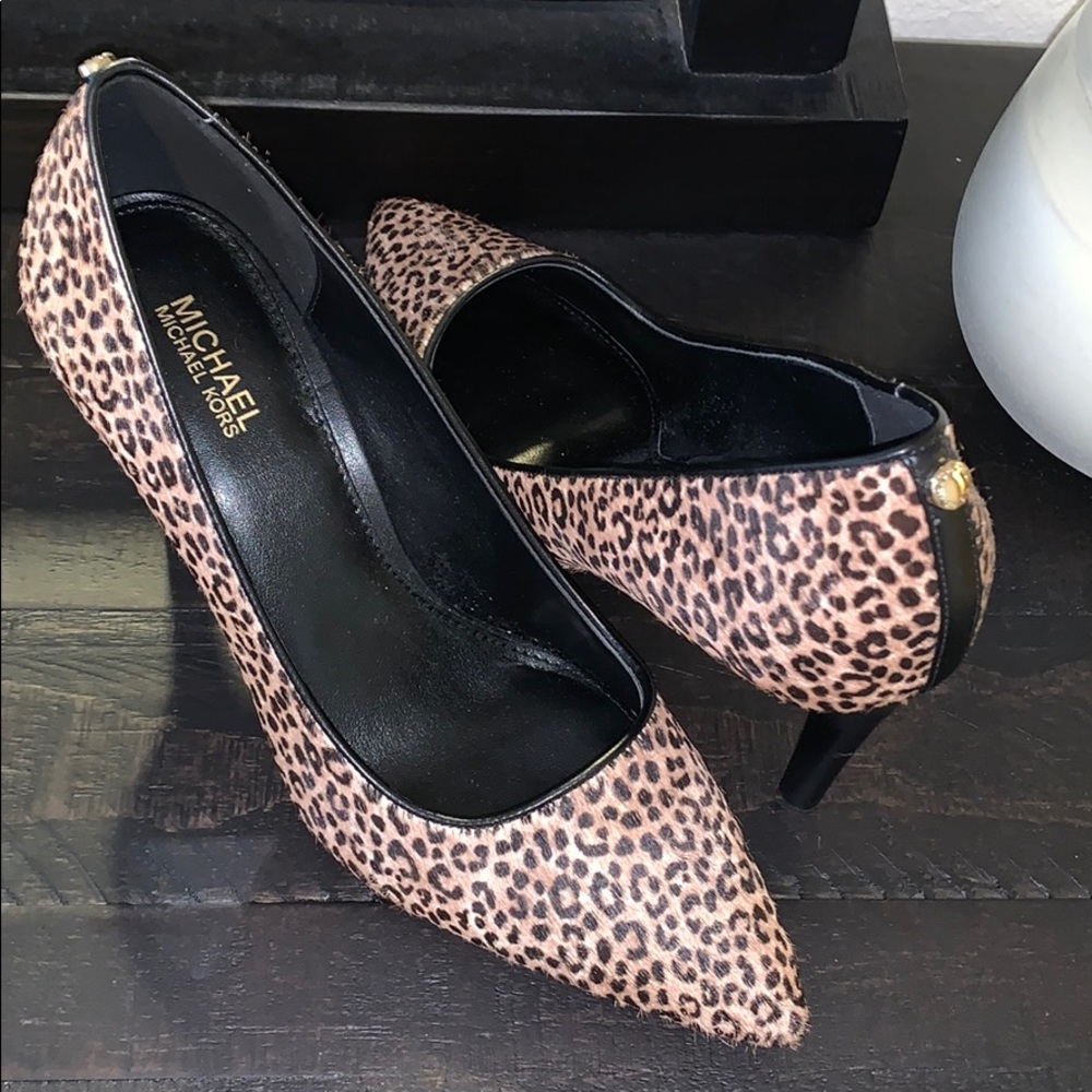 Michael Kors Cheetah print heels